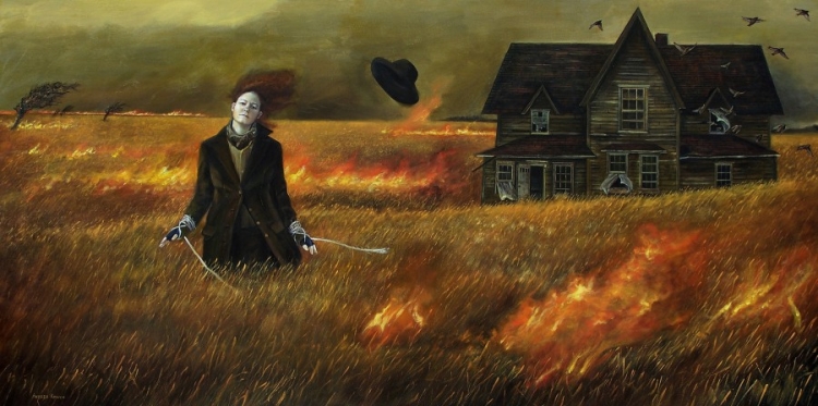 “No Turning Back” by Andrea Kowch
