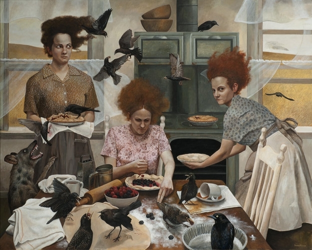 “The Visitors” by Andrea Kowch