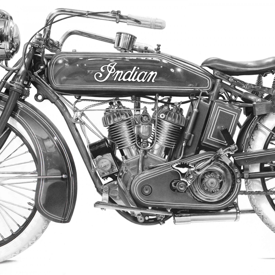 1917 Indian Motorcycle : RJD Gallery